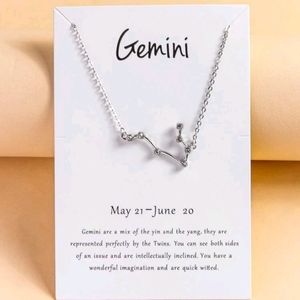 🍉5 for $25* Gemini Constellation Necklace